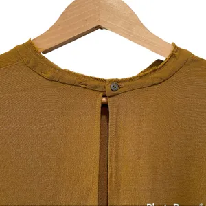 Olivaceous Tie Back Blouse Top thumbnail 6