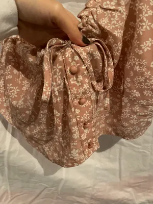 Boutique Floral Crop Top thumbnail 2