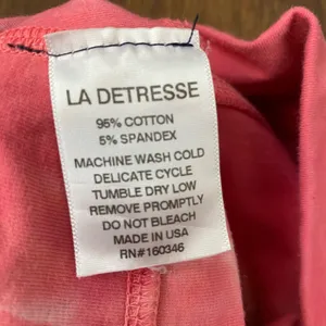 LA DETRESSE L'orange Pink Tie-Dye Bike Shorts Large Activewear thumbnail 6