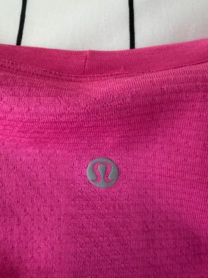 Sonic Pink Lululemon Long Sleeve Swiftly Tech, Size 4, Race Length 2.0” thumbnail 9