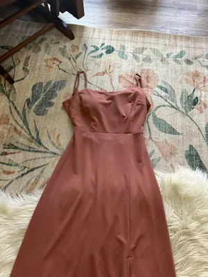BIRDY GREY Benny Dress In Terracotta thumbnail 7