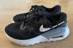 Nike Air Max SYSTM sneaker black white womens size 8.5 thumbnail 1