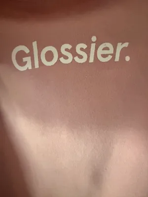 Glossier Hoodie Pink Size M thumbnail 7