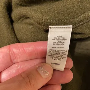 NWOT Express pull-over ruched long sleeve sweatshirt thumbnail 7