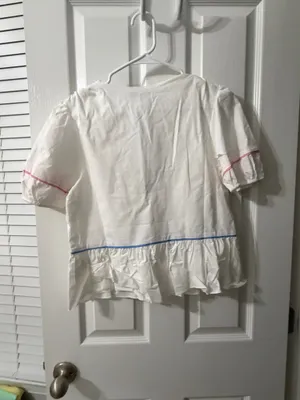 English Factory Puff Sleeve Top thumbnail 2
