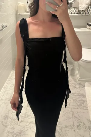 Princess Polly Lanai Maxi Dress Black thumbnail 1