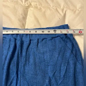 Retreat Wide Leg Waffle Knit Soft Lounge Pants - NWOT - Size L thumbnail 9