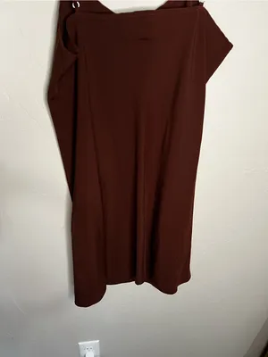 Nanette Lepore Chocolate Brown Slip Sexy Going Out Semi-Sheer Mini Dress thumbnail 9