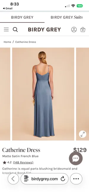 Birdy Grey Bridesmaid Dress thumbnail 7