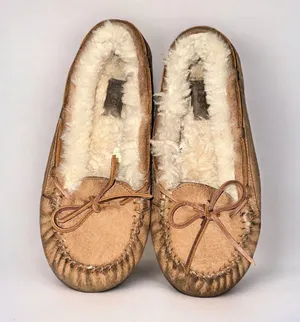 UGG Suede Moccasin Slippers thumbnail 1