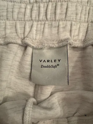 Varley DoubleSoft Light Heather Gray Lounge Shorts – Size Small, NWOT thumbnail 3