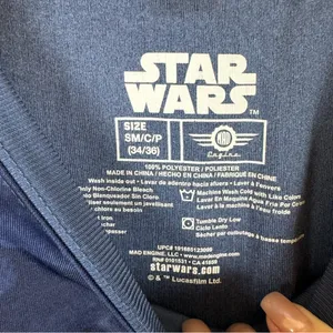 Star Wars Blue Camo Logo Graphic T-Shirt thumbnail 3