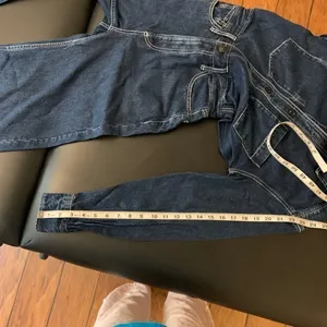 Rag & Bone Willow Denim Wide Leg Jumpsuit One Piece‎ Indigo Size 23 NWT thumbnail 13