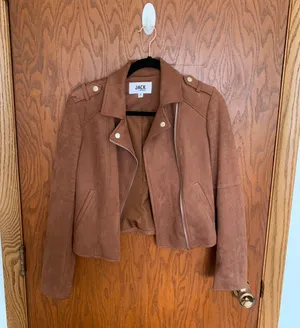 Jack by BB Dakota Suede Moto Jacket thumbnail 1