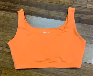 Year Of Ours Sports Bra Womens Small Activewear Top Athletic Workout Gym‎ Orange thumbnail 1