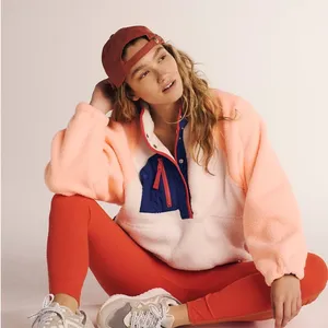 FP Movement Free People Hit The Slopes Colorblock Pullover thumbnail 1