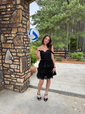 Amazon black corest dress thumbnail 2