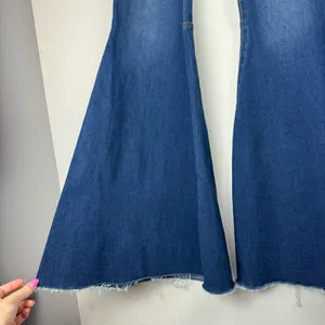 Free People Just Float On Flare Jeans Sz 26 Dark Wash Denim Stretch Western thumbnail 9
