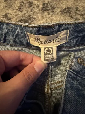Madewell Light Blue Denim Jeans with Fair Trade Tag thumbnail 3