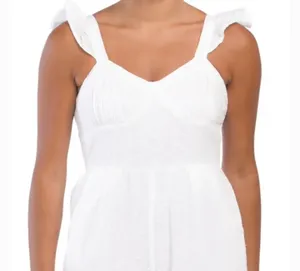 white eyelet jumpsuit thumbnail 5