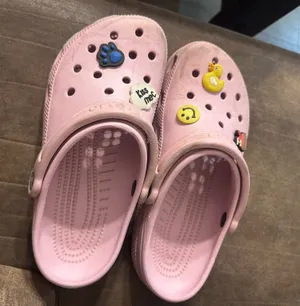 Pink Crocs Women’s Classic Clogs  thumbnail 1
