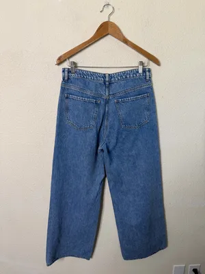 Theory Straight-Leg Five-Pocket Pant in Relaxed Denim Womens Size 28 thumbnail 6