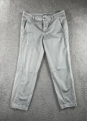Prana Pants Women 10 Mid Rise Chino Utility‎ Tapered Leg Jogger thumbnail 1