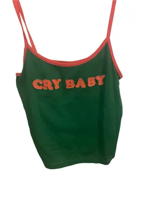 Urban Outfitters Cry Baby Cami Tank Top Y2K- 90s inspired cotton camisole lolita thumbnail 5