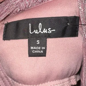 NWT Lulu's Ailey Skater Dress Pink‎ Metallic Mini thumbnail 3