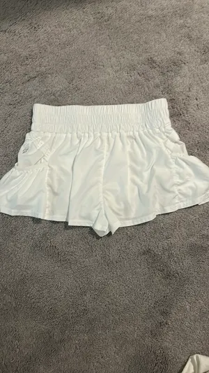 Get Your Flirt On Shorts White, S thumbnail 8