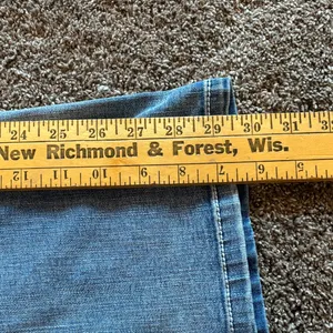 Stylish Light Blue Boot Cut Jeans for Women thumbnail 4