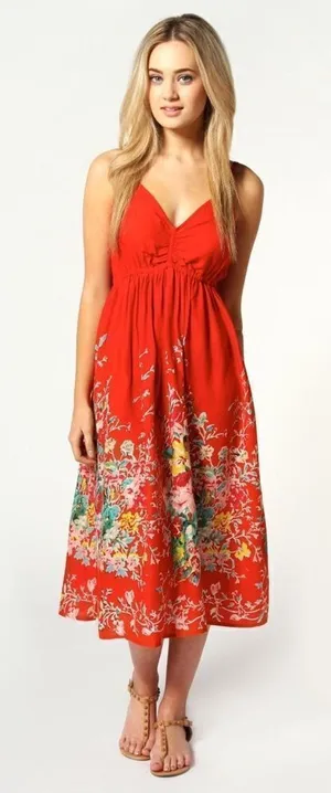 ✨ deliA's Lindsay Floral Dress✨ thumbnail 1