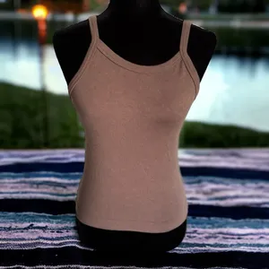 5/$35 PacSun Contour Womens Tank Top Sz M Brown Seamless‎ Longline thumbnail 5