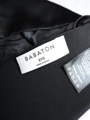 Babaton Aria Black Satin Bra Top - XXS - NWT thumbnail 3