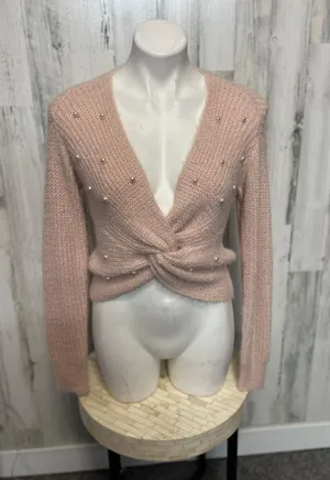 Pink Sweater Size XS thumbnail 1