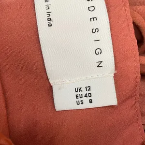 ASOS DESIGN plisse mini dress with puff sleeve in rose size 8 thumbnail 7