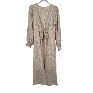 In Loom Dress Women Large Ditsy Floral Long Sleeve Prairie Cottagecore Boho Maxi thumbnail 4