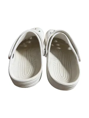 Crocs Unisex Adult Classic Clog US 8M White thumbnail 5