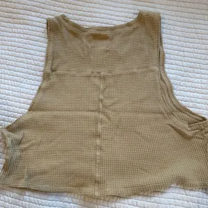 Aerie Offline Womens Cropped Muscle Tank Top Medium Waffle Knit- So Much Sweat thumbnail 9