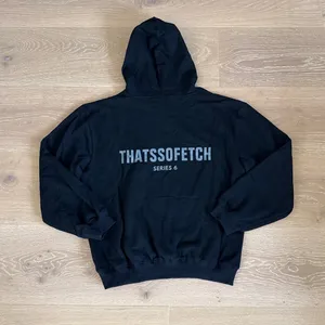 Thats So Fetch Hoodie Series 6 Puff Font Size XS/S in Black and Gray thumbnail 3