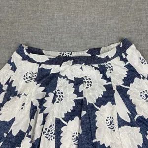 Philosophy Republic Clothing Skirt Womens M Blue Pleated Knee Length Lined thumbnail 13