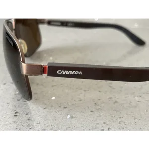 Carrera 8003 0RPU8 Brown Wrap Sunglasses Brown Lens 62-16 130 FRAMES ONLY thumbnail 4