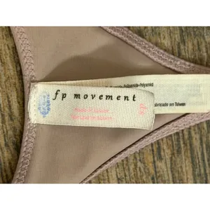FP Movement Free People Mauve Racerback‎ O-Ring Sports Bra Small Gym Yoga Casual thumbnail 3