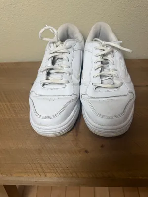 Fila Women's WX-100 Sneakers leather Platform Tennies Shoes Size 8 thumbnail 5