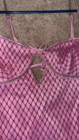For Love And Lemons Glitter Slip Dress thumbnail 3