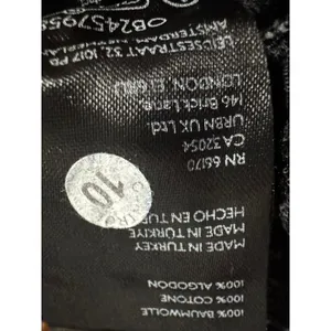 Free People We The Free Berkeley Suspender Jeans Noir 27 Black Overalls Rare thumbnail 8