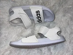 Adidas White Open Tor Slip on with Back Sandal size women’s 7 thumbnail 1