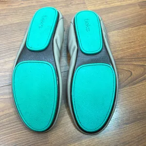 Tieks Ballet Flats Taupe/Tan Sz 8 thumbnail 3