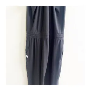 Vuori Lux Luna Workout Racerback Athletic Lounge Jogger Jumpsuit Black Medium thumbnail 10