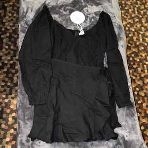 Princess Polly Kameron Mini Dress in Black Size 6 New with tag thumbnail 5